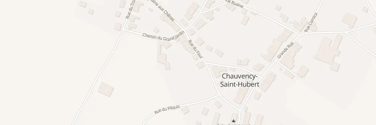 Plan du 3 Rue du Four à Chauvency-Saint-Hubert