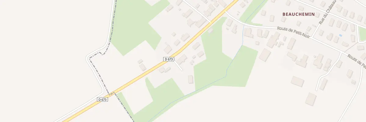 Plan du 39 Rte Nationale à Chemin