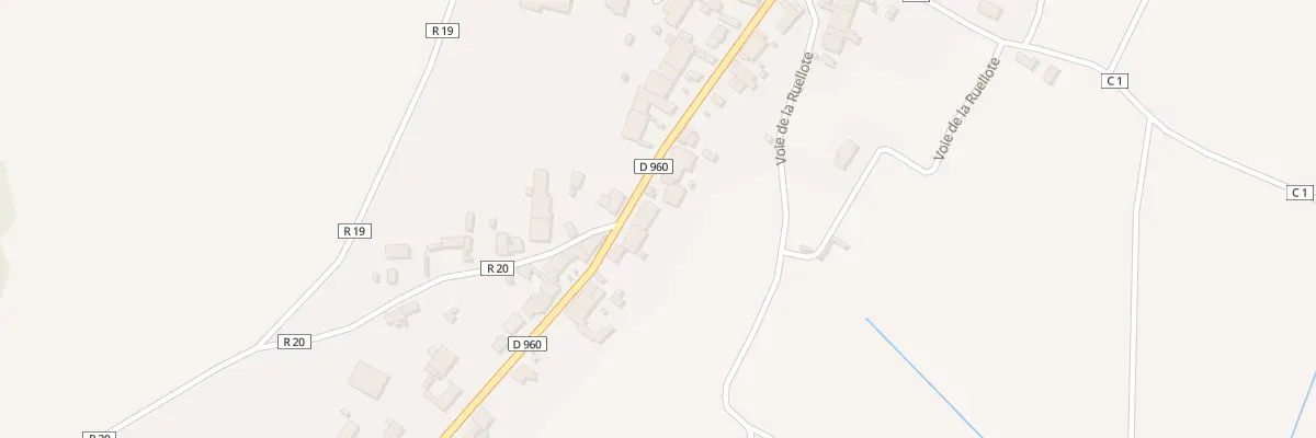 Plan du 21 Rte de Bèze à Bourberain