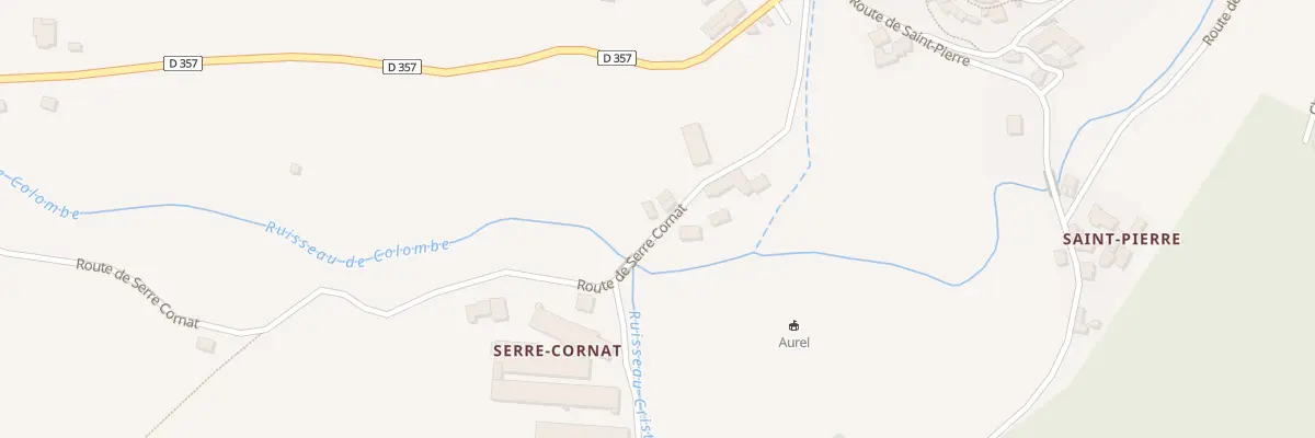Plan du 5054 Saroret à Aurel