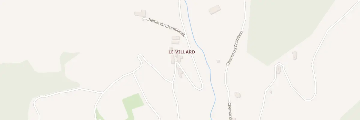 Plan du 612 Rte du Villard à Aurel