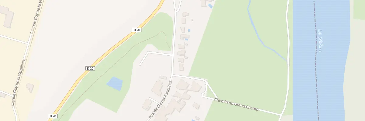 Plan du 145 Rue Claires Fontaines à Saint-Vulbas