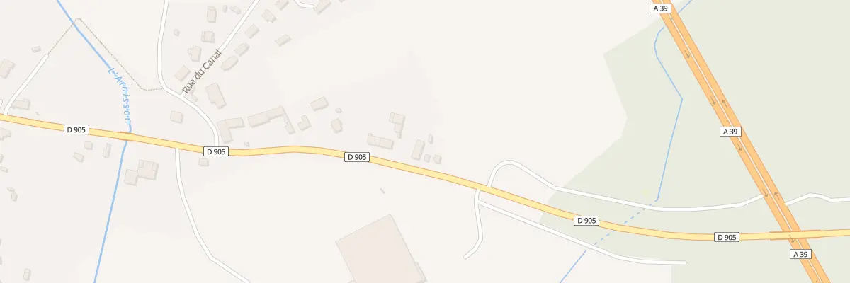 Plan du 1 Imp du Suchot à Soirans