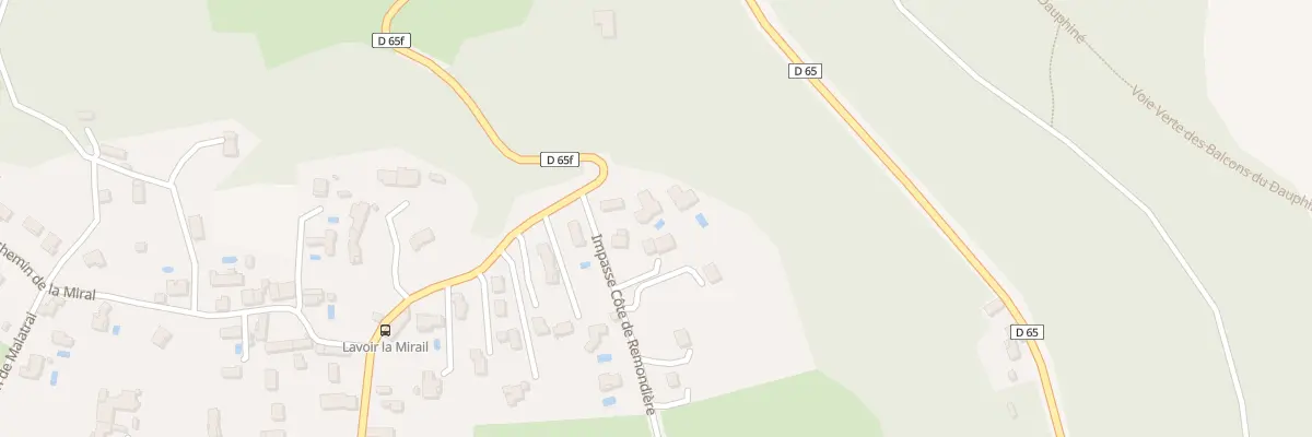 Plan du 234 Rte du Mont à Saint-Hilaire-de-Brens