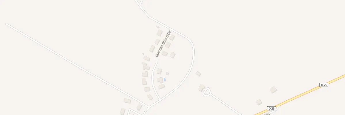 Plan du 12 Rue des Bles d’Or à Cirey-lès-Pontailler
