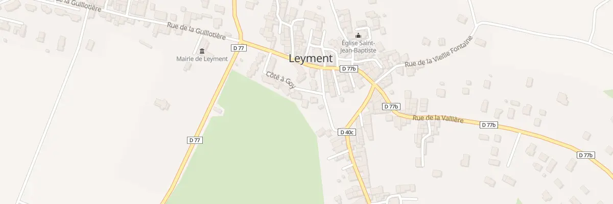 Plan du 118 Cote A Goy à Leyment