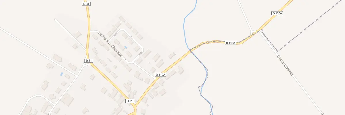 Plan du 9 Rue du Chaignot à Tréclun