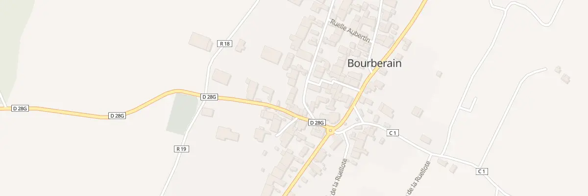Plan du 3 Rue des Cours à Bourberain