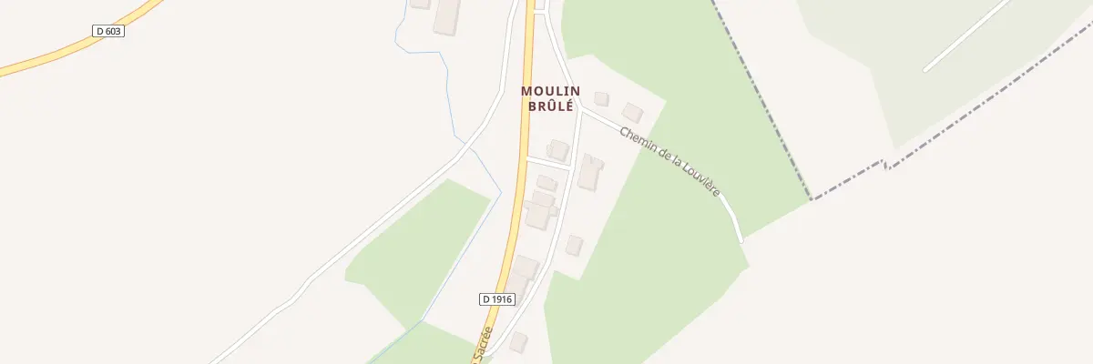 Plan du 5 Rue du Moulin Brule à Nixéville-Blercourt