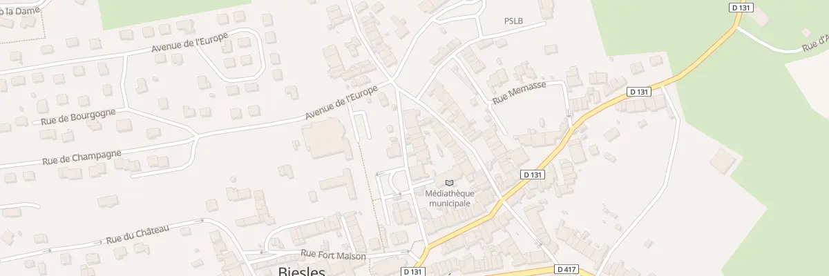 Plan du 24 Rue de la Fontaine à Biesles