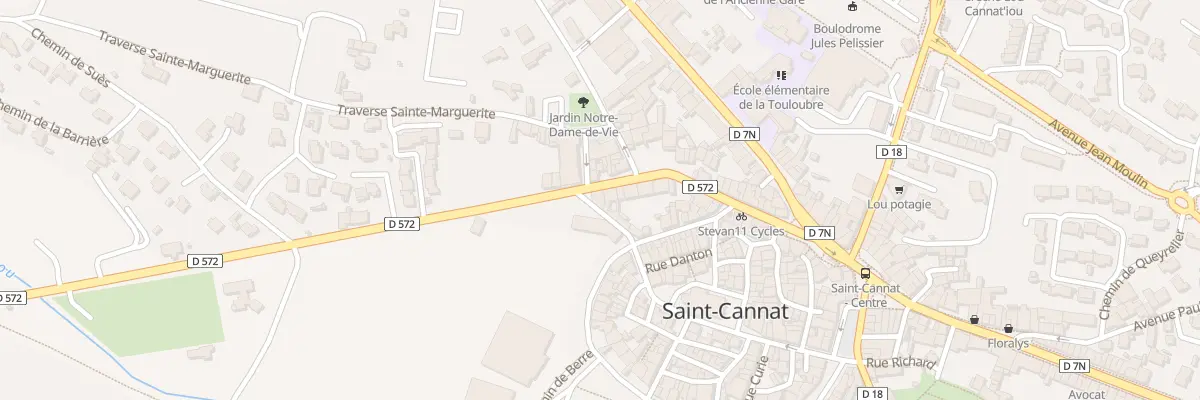 Plan du 1 Rue des Demoiselles à Saint-Cannat