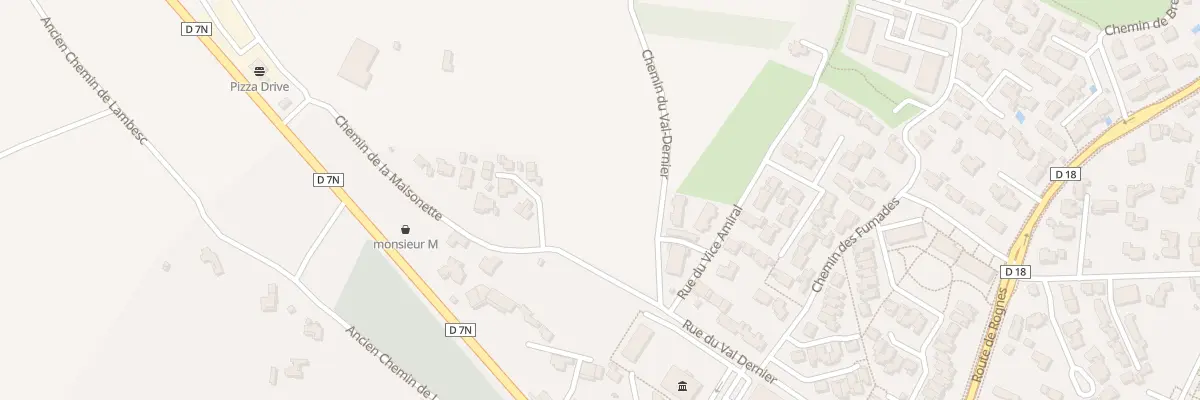 Plan du 90 Che de la Maisonnette à Saint-Cannat