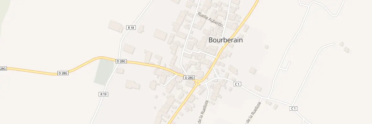 Plan du 4 Rue des Cours à Bourberain