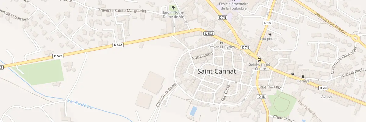 Plan du 70 Bd Marcel Parraud à Saint-Cannat