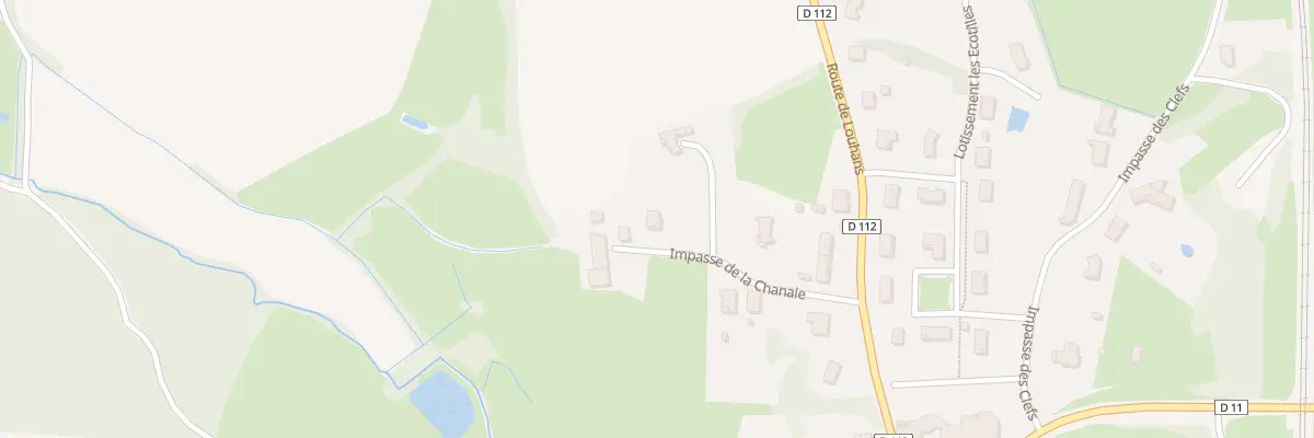 Plan du 152 Imp de la Chanaie à Dommartin-lès-Cuiseaux