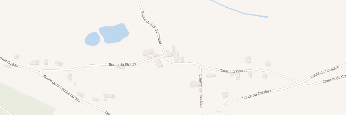 Plan du 5011 Etang Pre du Piraud à Saint-Pierre-de-Bressieux
