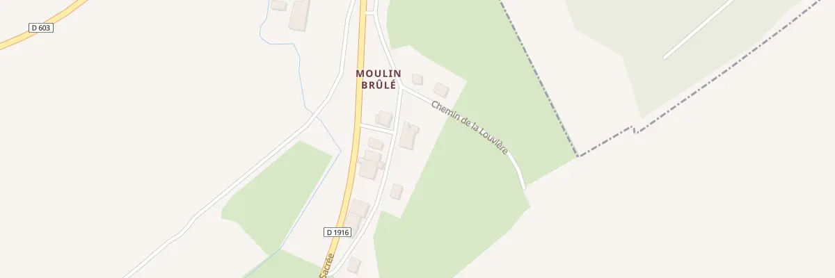 Plan du 9064 La Louviere à Nixéville-Blercourt