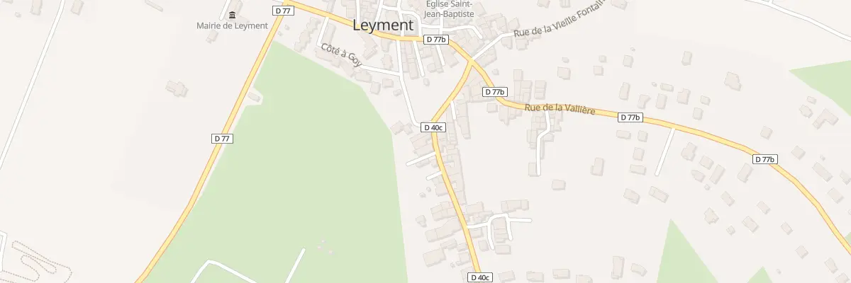 Plan du 102 Rue de la Cîme à Leyment