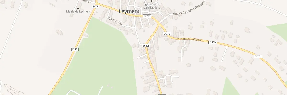 Plan du 60 Pl de la Combe à Leyment