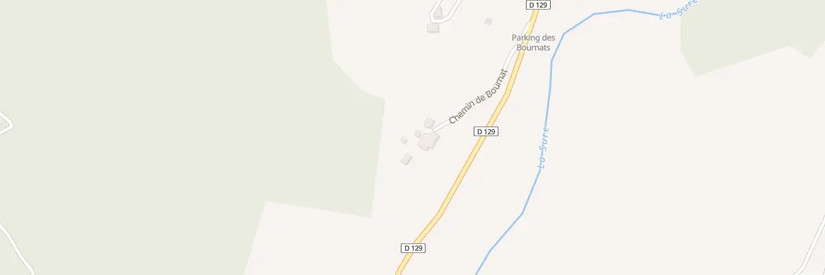 Plan du 212 Che de Bournat à Saint-Julien-en-Quint