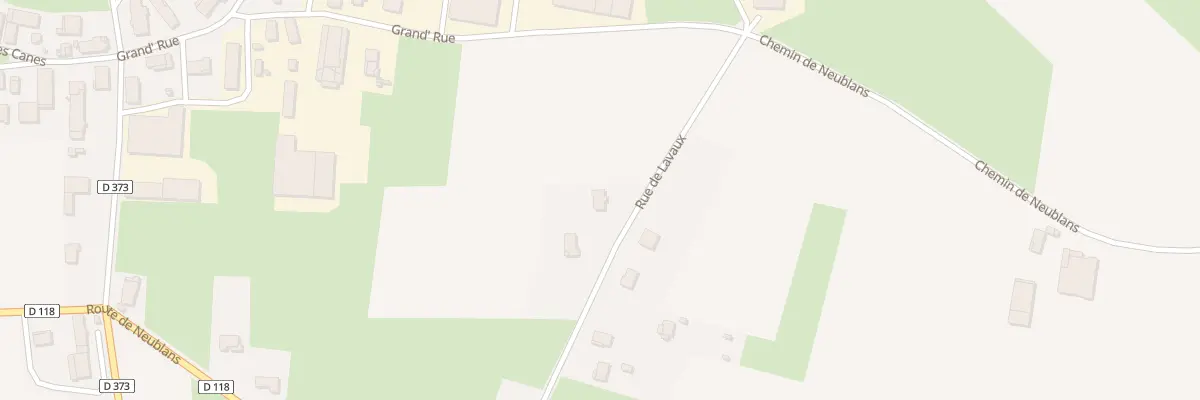 Plan du 5 Rue de Lavaux à Fretterans