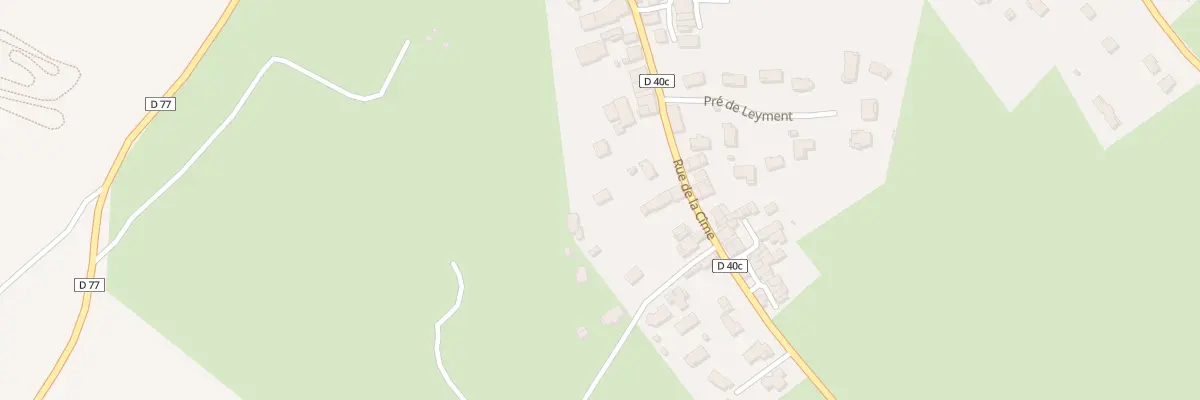 Plan du 356 Rue de la Cîme à Leyment