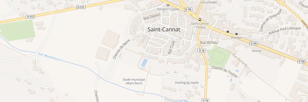 Plan du 34 Bd Marcel Parraud à Saint-Cannat