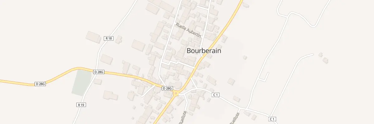 Plan du 4 Rle Favet à Bourberain