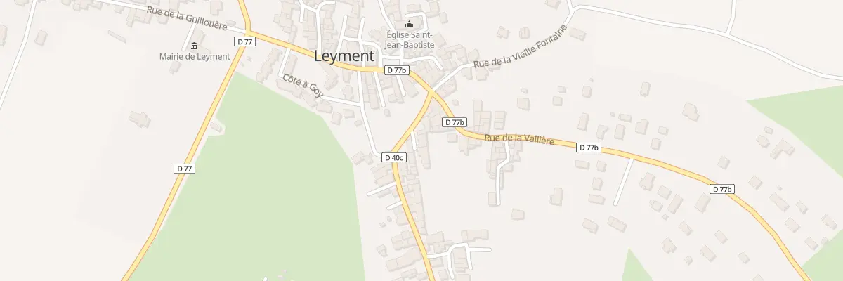 Plan du 49 Rue de la Cîme à Leyment