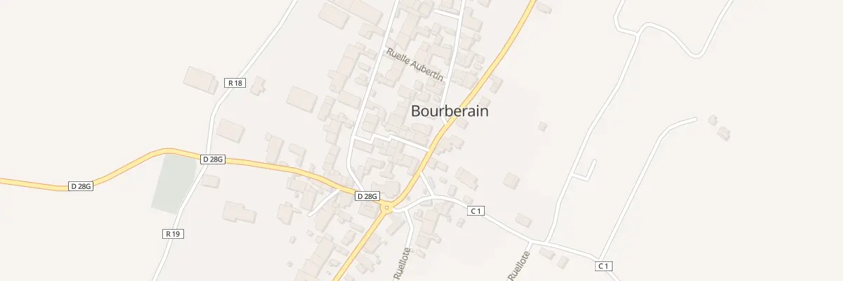 Plan du 2 Rle Favet à Bourberain