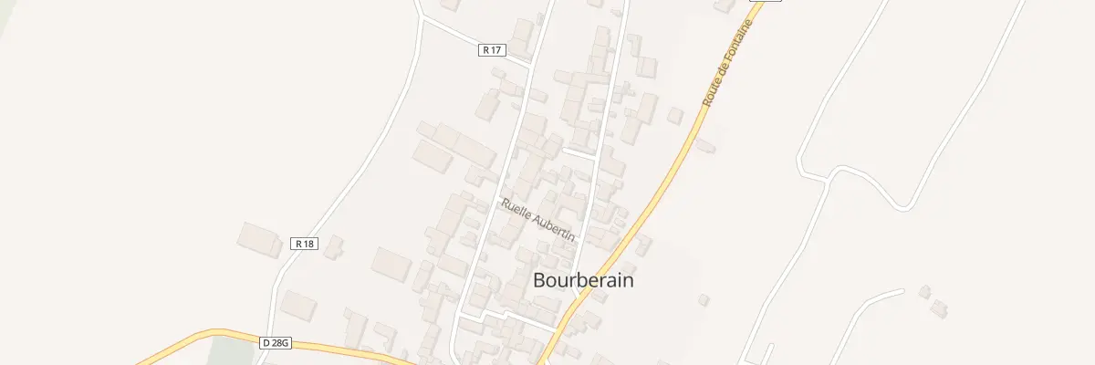 Plan du 2 Rle Aubertin à Bourberain