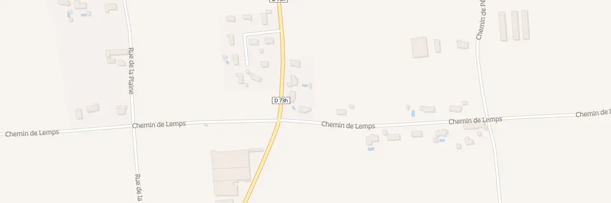 Plan du 1147 Chem de Lemps à Gillonnay