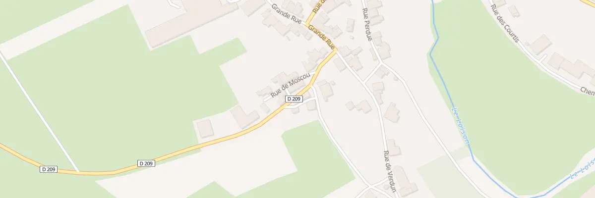 Plan du 9 Rue de la Brassine à Quincy-Landzécourt