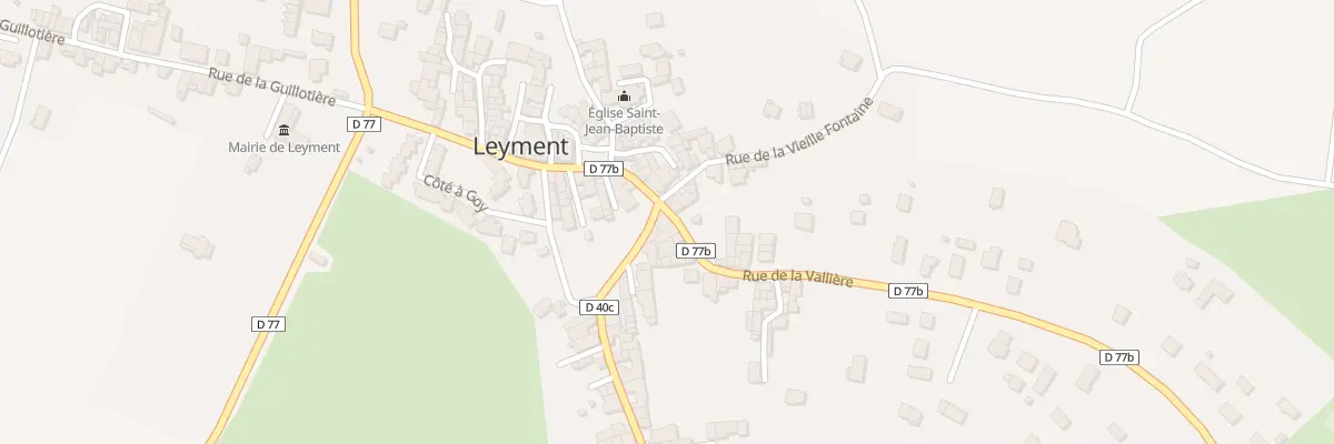 Plan du 7 Rue de la Cîme à Leyment