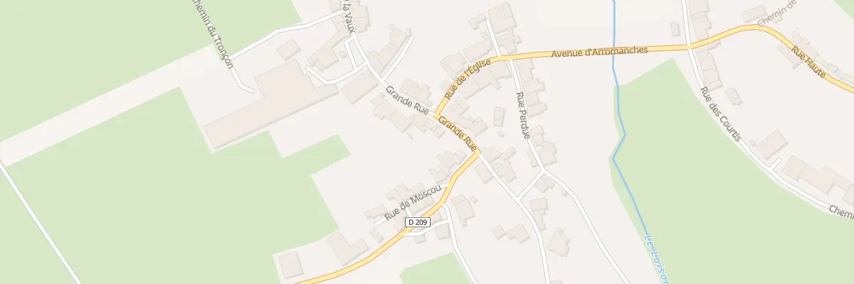 Plan du 1B Gr Grande Rue à Quincy-Landzécourt