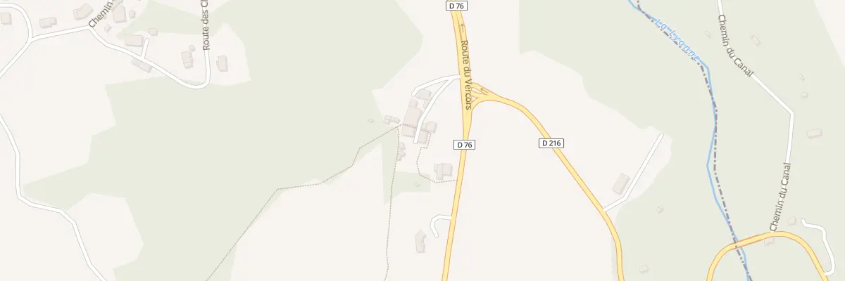 Plan du 5081 La Moliere à Saint-Thomas-en-Royans