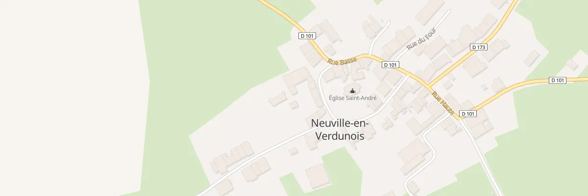 Plan du 6 Rue de la Mairie à Neuville-en-Verdunois