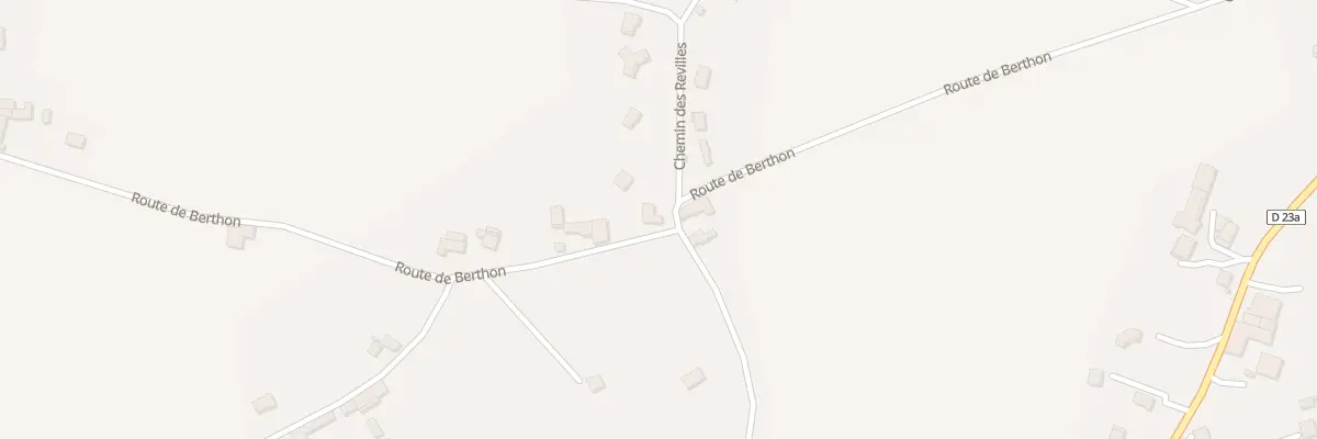 Plan du 627T Rte du Berthon aux Éparres