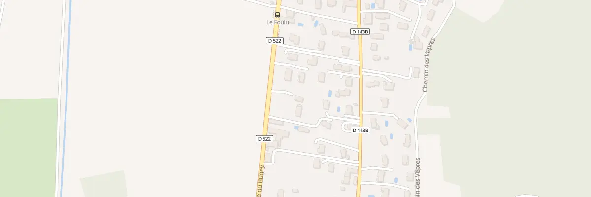Plan du 2140 Rte du Bugey à Saint-Savin