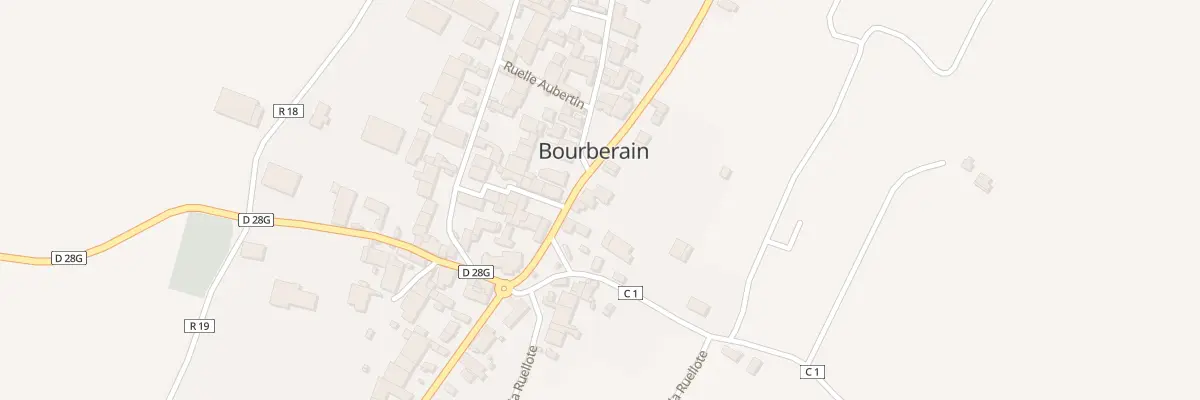 Plan du 6 Rte de Fontaine à Bourberain