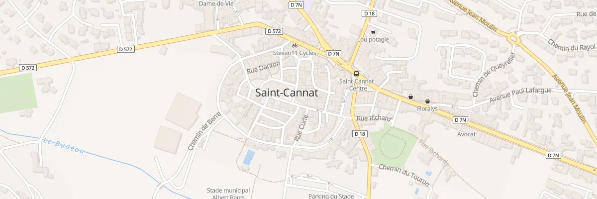 Plan du 14 Rue Roger Salengro à Saint-Cannat