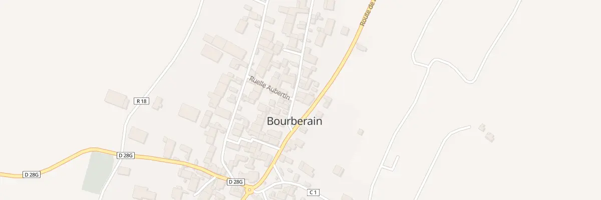Plan du 2 Rte de Chazeuil à Bourberain