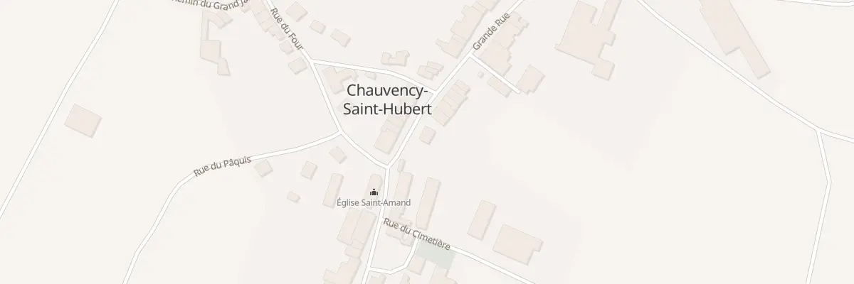 Plan du 1 Gr Grande Rue à Chauvency-Saint-Hubert