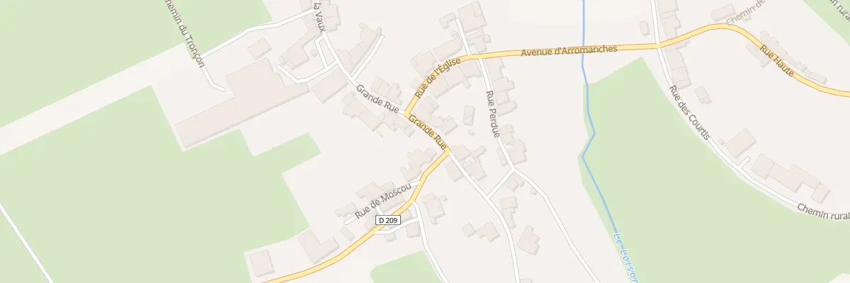 Plan du 2 Rue de la Brassine à Quincy-Landzécourt