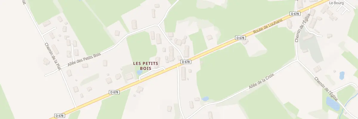 Plan du 494 Rte de Louhans à Ratte