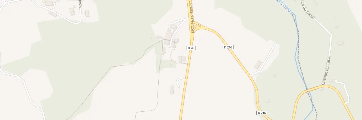 Plan du 5056 La Moliere à Saint-Thomas-en-Royans