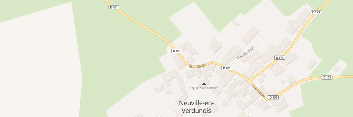 Plan du 2 Rue Basse à Neuville-en-Verdunois