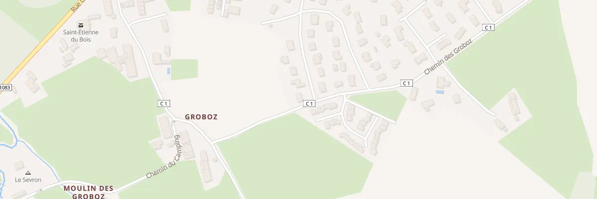 Plan du 13 Rue des Hayes à Saint-Étienne-du-Bois
