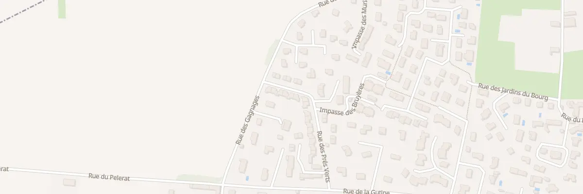Plan du 26 Rue des Prés Verts à Brézins