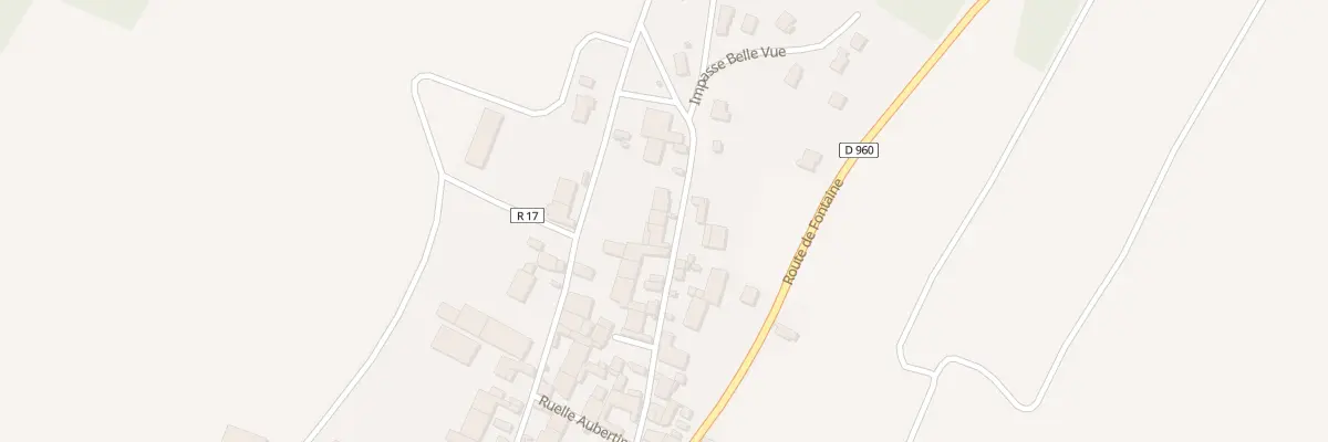 Plan du 31 Rte de Chazeuil à Bourberain
